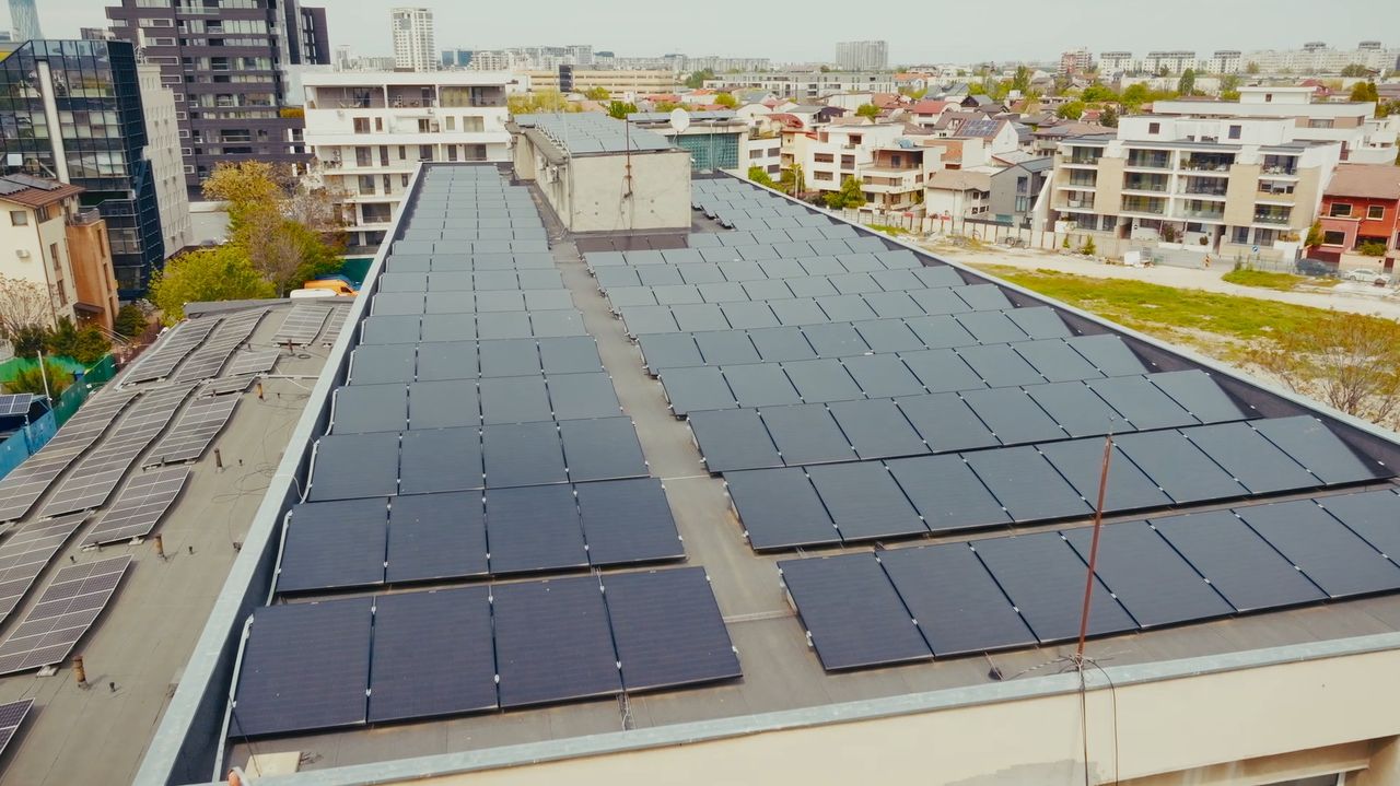 Lacul Tei 1 Bis — instalație fotovoltaică